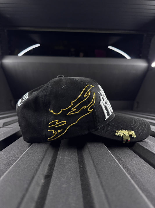 Twin Flame Black Hat