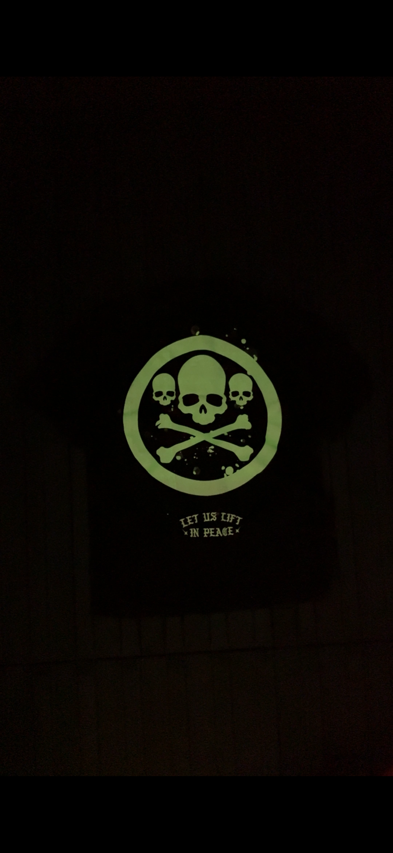 Twin Flame Tee Glow In The Dark Design