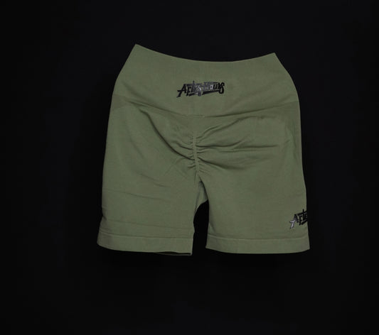 Green After Hours Seamless Shorts